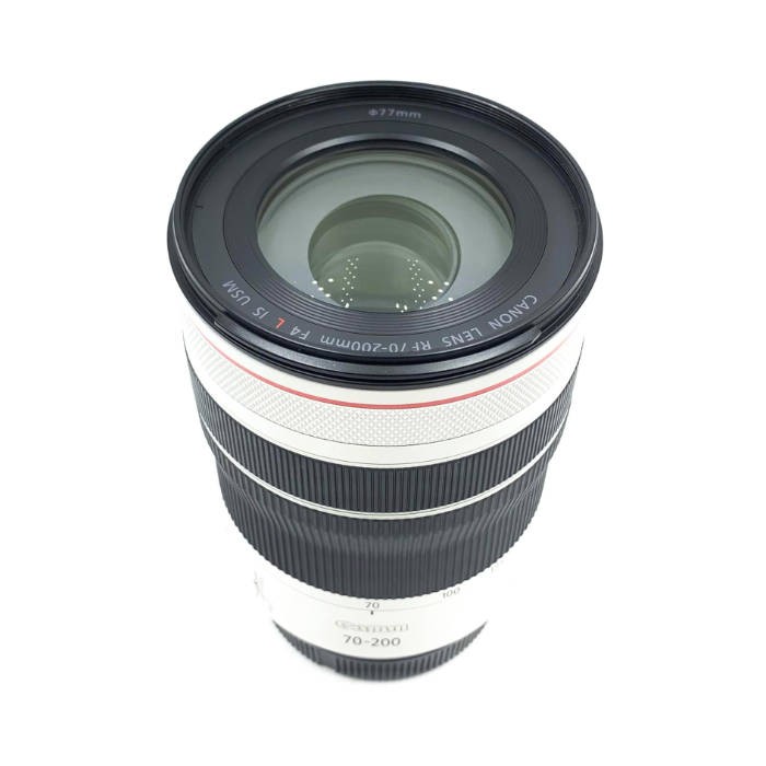 Canon RF70-200mm F4 L is USM Lens, Telephoto Zoom Lens, Compatible with EOS R Series Mirrorless Cameras, White