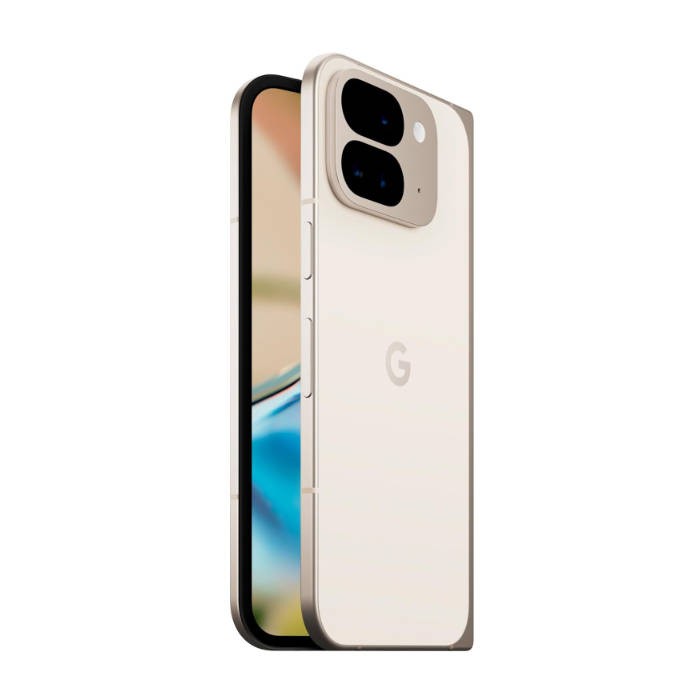 Google Pixel 9 Pro Fold - Unlocked Android Smartphone with Gemini - Advanced Triple Rear Camera System - Foldable Display - Hands-Free Video - Porcelain - 512 GB