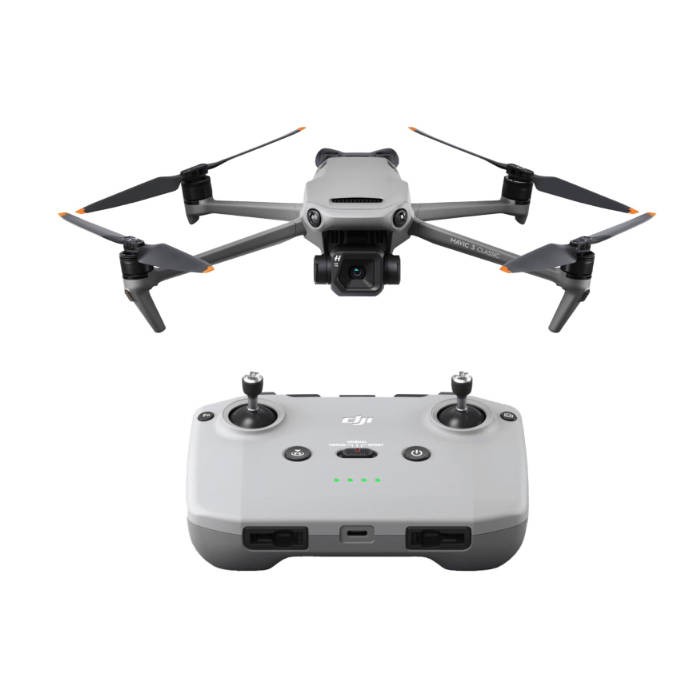 DJI Mavic 3 Classic, Drone with 4/3 CMOS Hasselblad Camera for Professionals, 5.1K HD Video, 46 Mins Flight Time, 15km Transmission Range, Smart Return to Home, FAA Remote ID Compliant