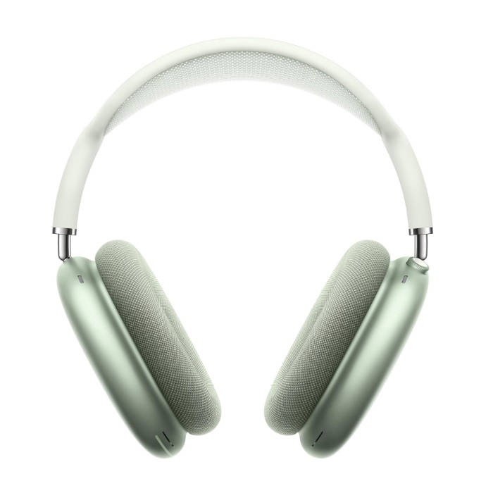Apple AirPods Max Wireless Over-Ear Headphones, Active Noise Cancelling, Transparency Mode, Personalized Spatial Audio, Dolby Atmos, Bluetooth Headphones for iPhone – Green