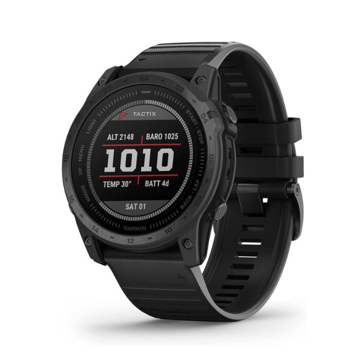 Gamin tactix 7, Standard Edition, Ruggedly Built Premium Tactical GPS Watch with Silicone Band